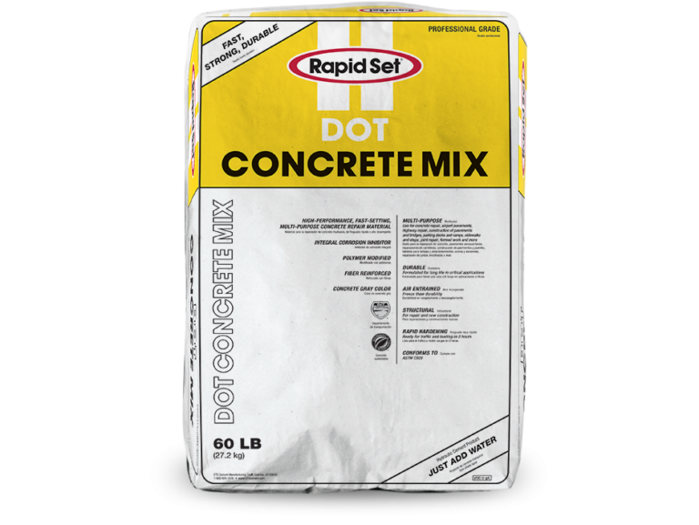 Rapid Set DOT Concrete Mix Galaxy Building Supply Corp.