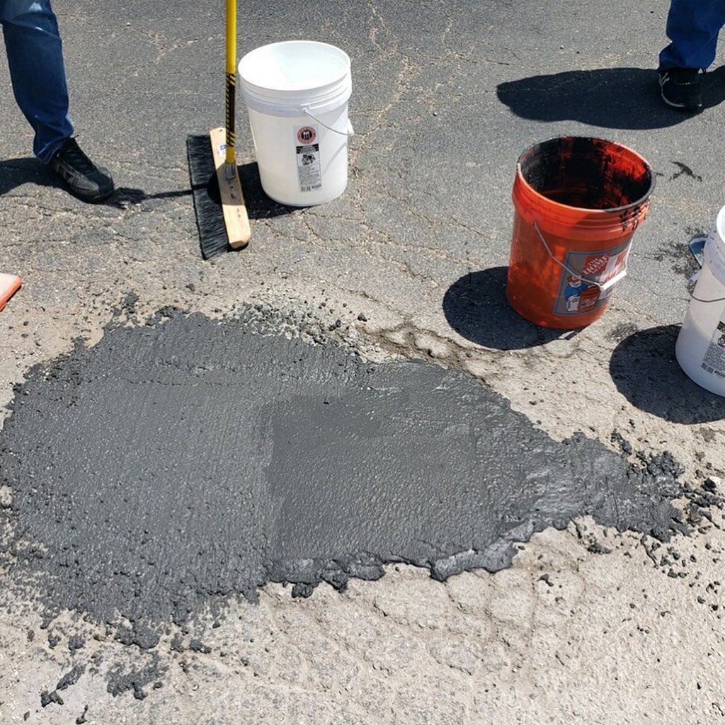 How to fix your Potholes with Asphalt Repair - Galaxy Building Supply Corp.